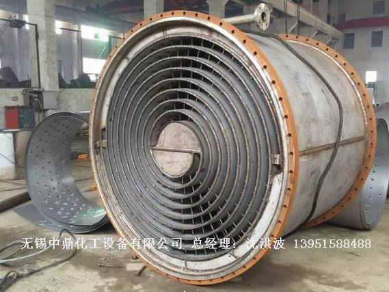 螺旋板式换热器螺旋板换热器卷板式冷凝器